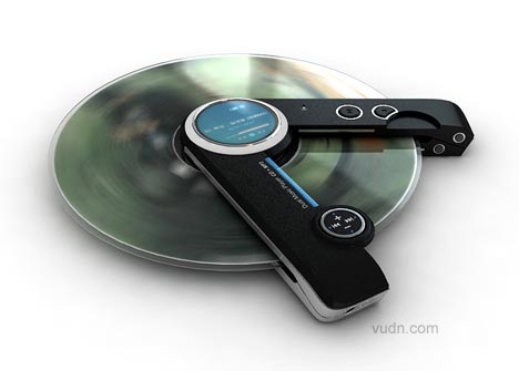 MP3和CD创意一体播放器