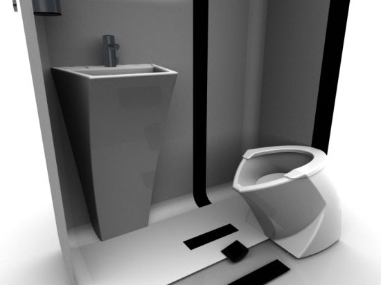 创意公共汽车厕所设计