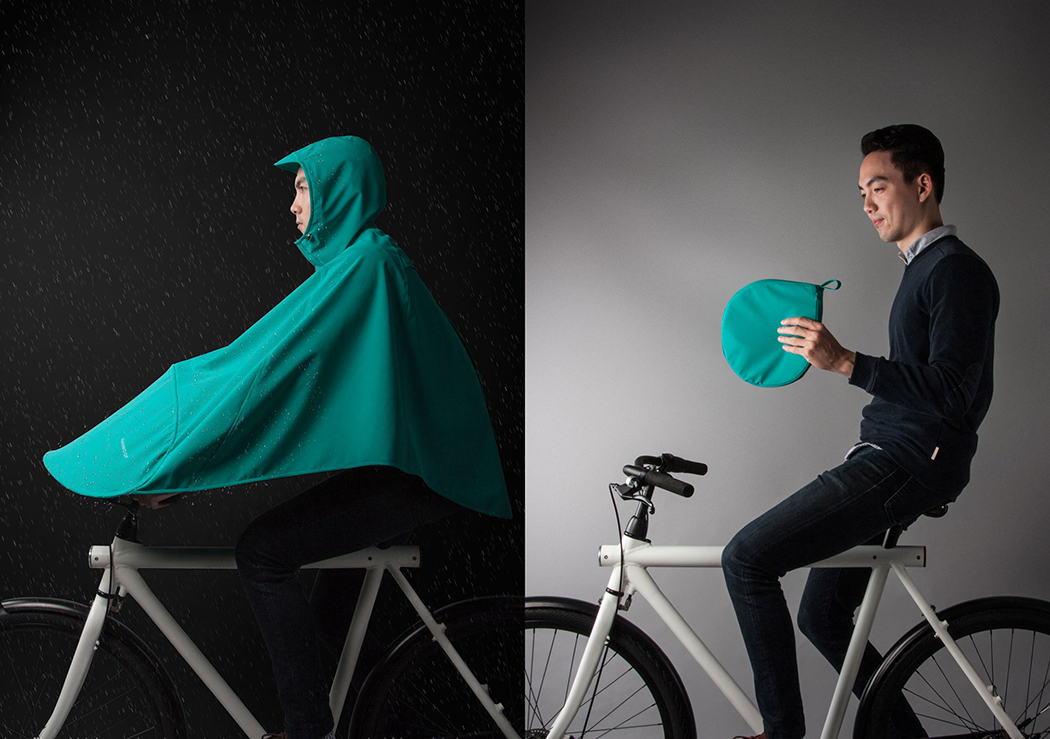 四款创意雨衣设计，新奇雨具让你不再变成落汤鸡