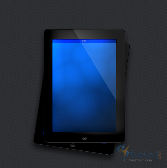 Realisitc iPad Design in Photoshop