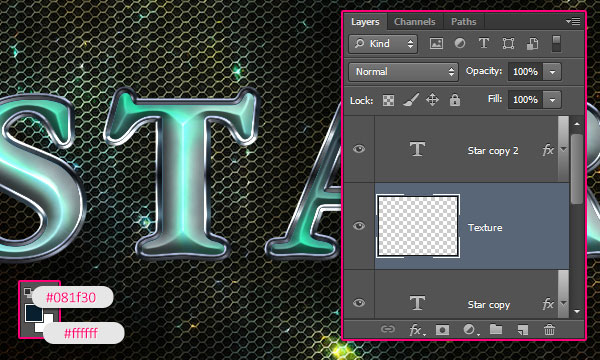 PS如何制作瓷砖文字效果