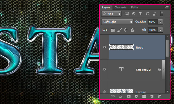 PS如何制作瓷砖文字效果