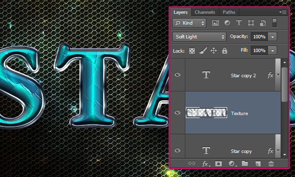 PS如何制作瓷砖文字效果