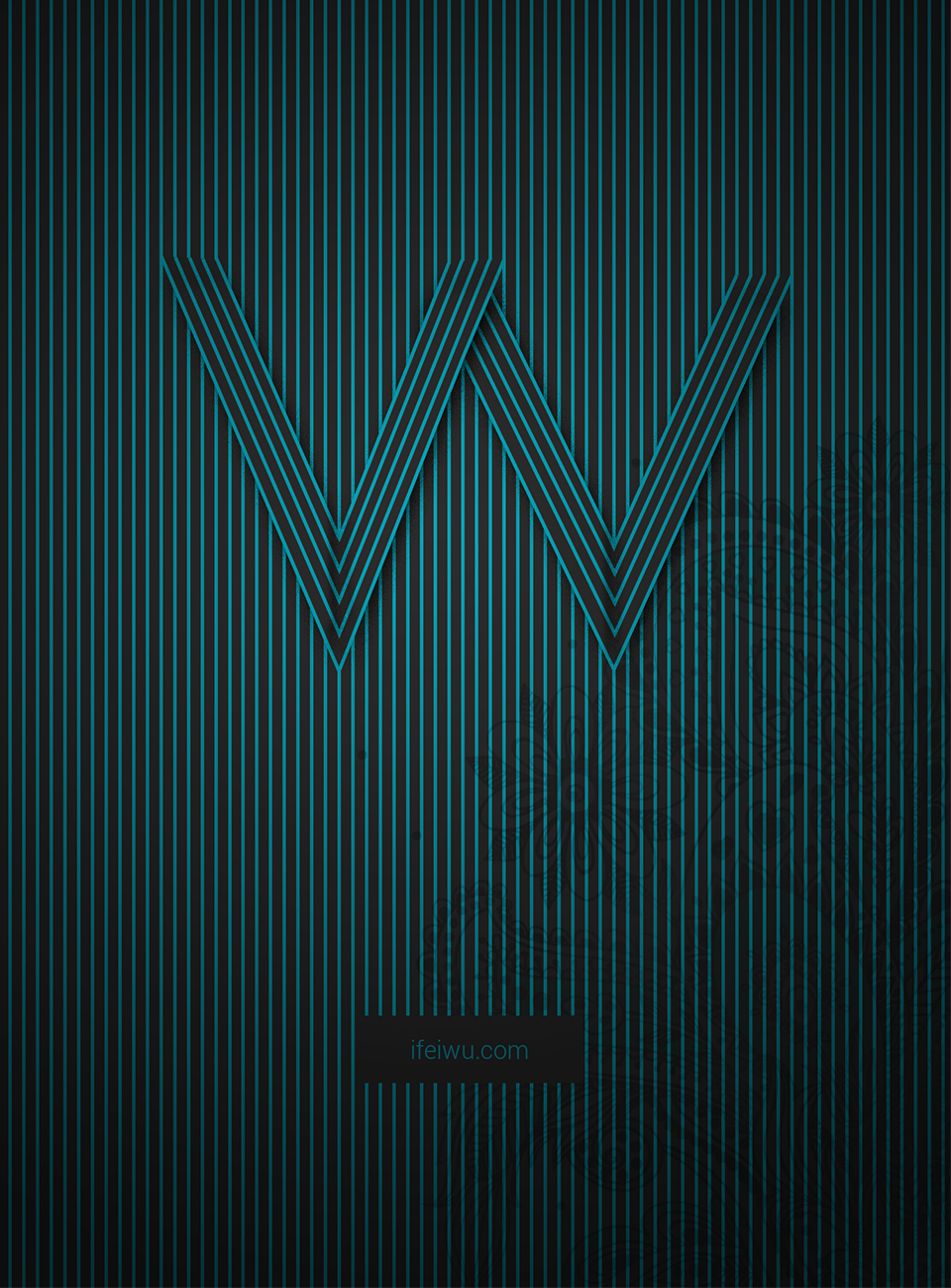 平面设计综合实例教程，教你如何设计制作线条艺术效果海报