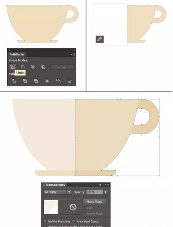 AI基础教程学习之绘制茶杯图标第五步.jpg