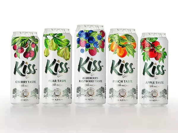 kiss Cider果酒包装设计欣赏1.webp.jpg