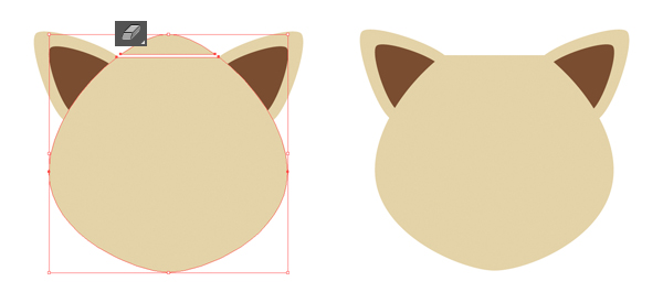 AI制图教程，教你绘制扁平化的暹罗猫图像5.jpg