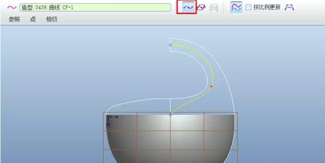 1517304927711952.jpg 第二步:选择自由曲线.jpg