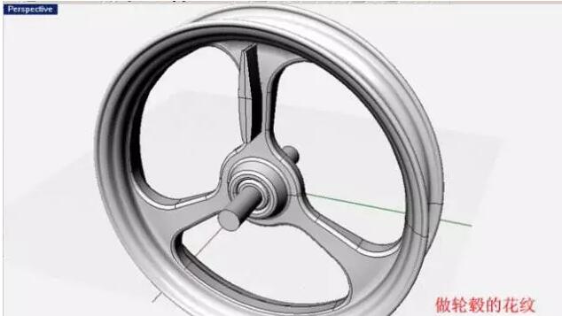 第二十一步：做轮毂的花纹.jpg