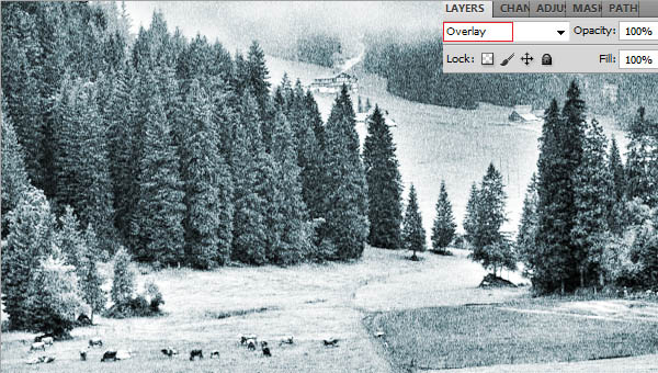 Photoshop学习教程，将草原变雪景的神奇效果8.jpg
