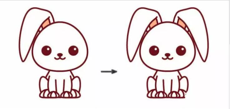 AI基础教程，教你绘制萌萌哒卡通小兔子11.jpg