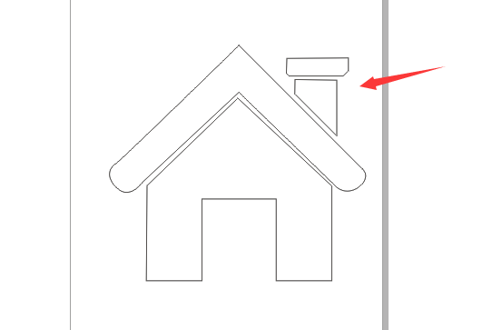 CDR手绘教程，CDR怎么绘制彩色卡通的房子5.png