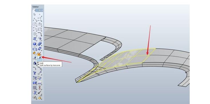 1556164388255390.jpg 第二步:同样的方法分割右边的曲面.jpg