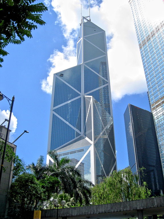 著名的香港地标建筑中银大厦.jpg