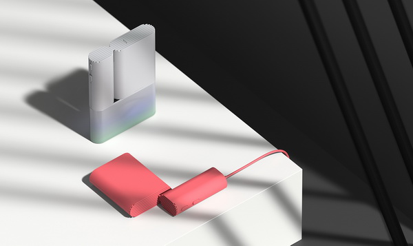 广州-方形吹风机概念设计，不但便携，颜值也很高