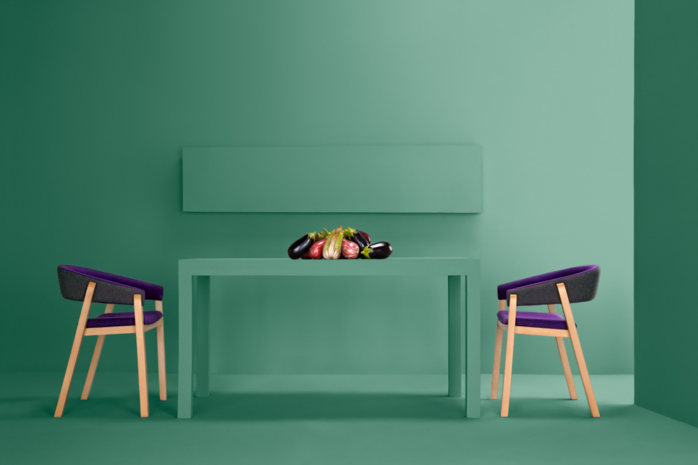 简洁时尚的椅子长桌设计，家具设计你生活的伴侣！