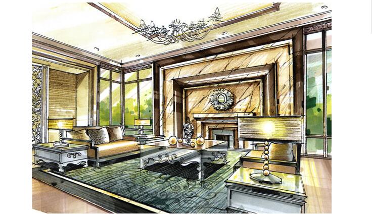 环艺景观手绘效果图欣赏，一起玩味空间吗？