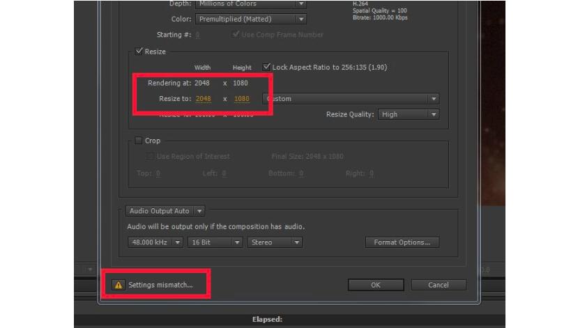 AE渲染设置输出视频及视频格式技巧教程