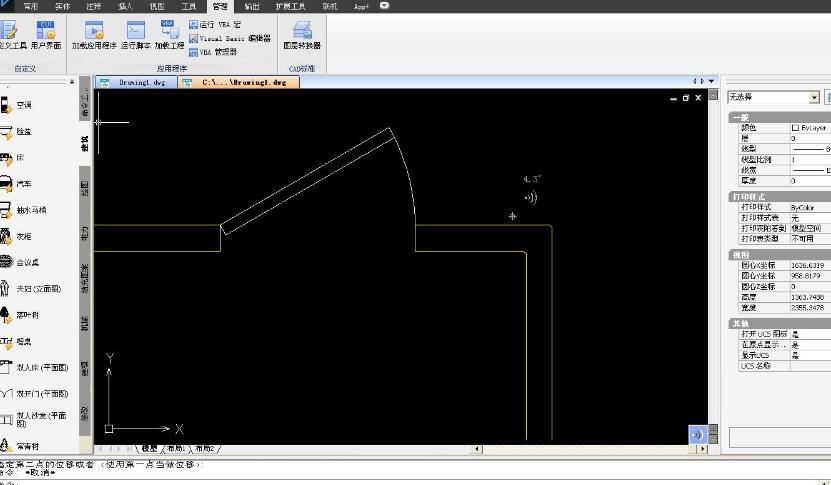 CAD绘图命令之构造线教程
