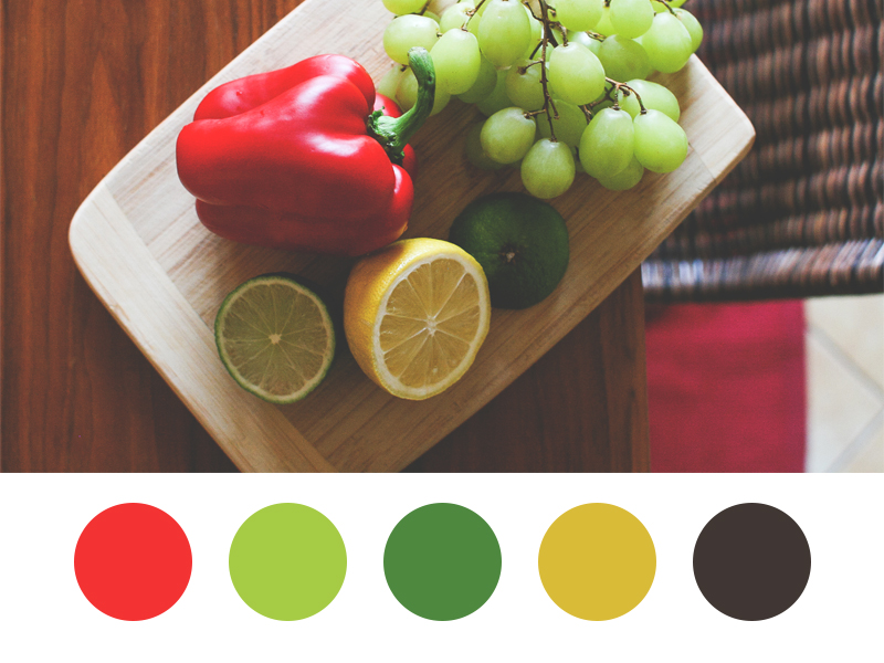 配色实例方案教程，如何制作简易炫彩背景步骤和方法