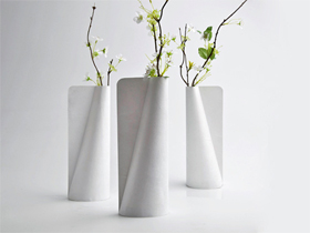 柔软的花瓶设计创意欣赏，非凡设计创意花器作品