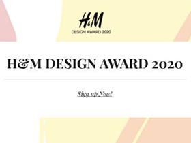 中英文对照，2020年H＆M设计奖设计征集大赛征集通告