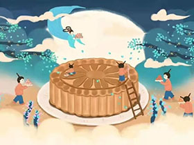 中秋创意海报设计欣赏，最新中秋海报设计作品集欣赏