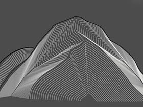 ​Illustrator基础绘图教程，教你ai绘制简洁风格的小山丘