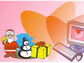 CorelDRAW实例教程，教你cdr绘制可爱的卡通圣诞贺卡的方法